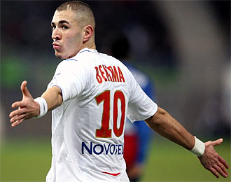 El jugador Karim Benzema