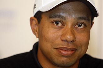 El golfista estadounidense Tiger Woods