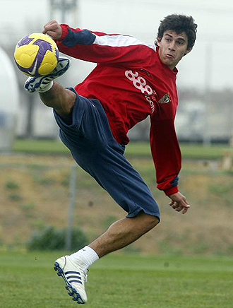 Perotti, jugador del Sevilla