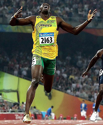 Usain Bolt ha comenzado esta temporada en una distancia inusual para l como son los 400.