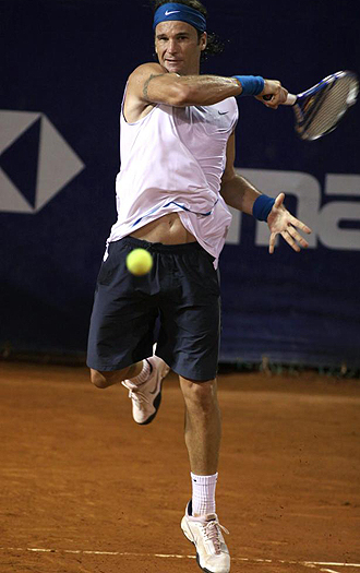 Carlos Moy durante su participacin en el Torneo de Acapulco