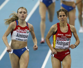 Slo la rusa Alminova pudo con Natalia Rodrguez.