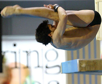 El nadador espaol Javier Illana