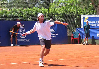 Santi Ventura en una foto de archivo jugando en Canarias.
