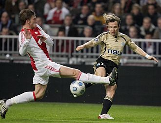 El Olympique necesit de la prrroga contra el Ajax