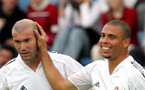 Zidane y Ronaldo