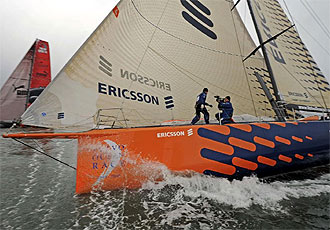 El 'Ericsson 4', en plena competicin
