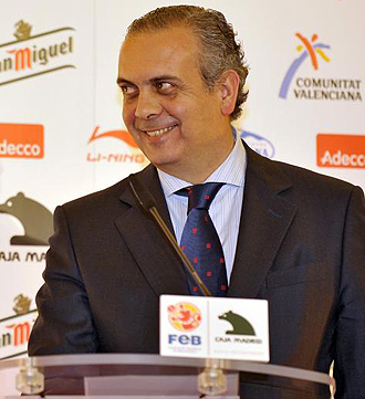 José Luis Sáez, presidente de la FEB