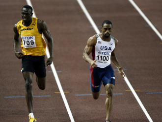 Bolt y Gay en los Juegos de Pekn.
