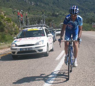 Alberto Fernndez, en el pasado Tour de Turqua.
