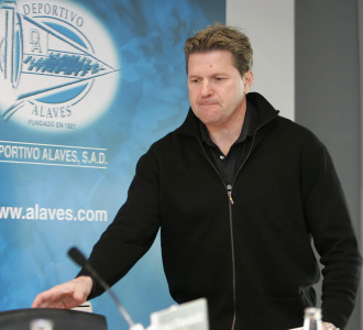 Piterman, durante su etapa como presidente del Alavs