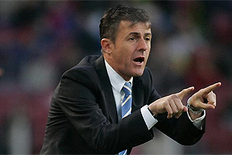 Lucas Alcaraz, entrenador del Recreativo de Huelva