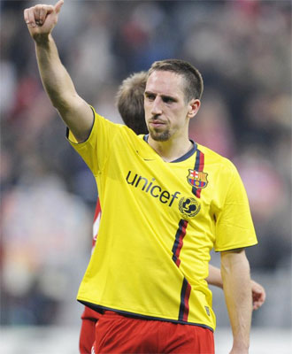 Le dar Ribery el ok al Bara o al Inter?