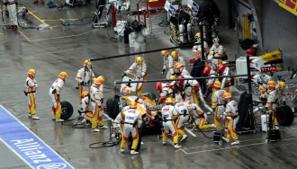 Respotaje del equipo Renault