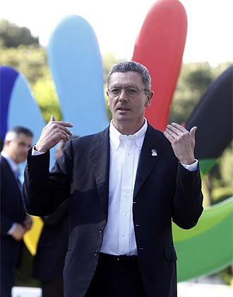 El alcalde de Madrid, Alberto Ruiz-Gallardn.
