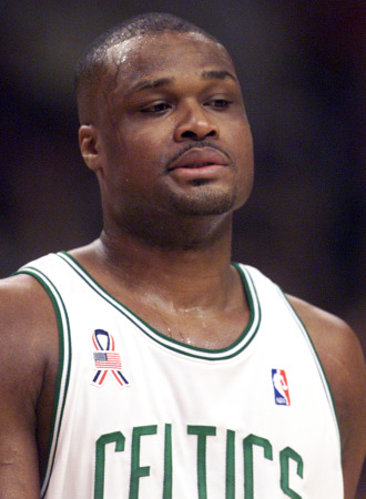 Antoine Walker, en su etapa en los Celtics.