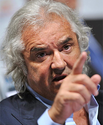 El director general de Renault, Flavio Briatore