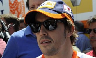 Fernando Alonso, ayer en Montecarlo