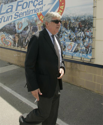 El presidente del Espanyol, Daniel Snchez Llibre.