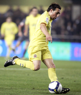 Santi Cazorla, en un partido con el Villarreal.