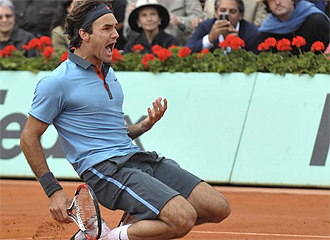 Federer, tras ganar en Roland Garros
