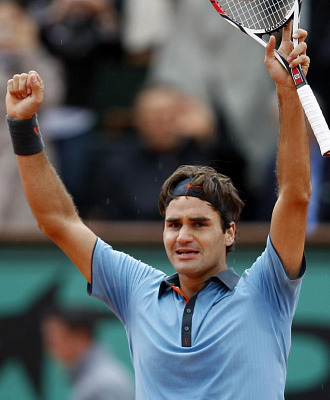 Roger Federer, tras ganar el Roland Garros