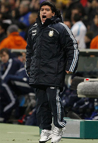 Maradona está tranquilo pese a la derrota de Argentina en Quito ante la selección de Ecuador