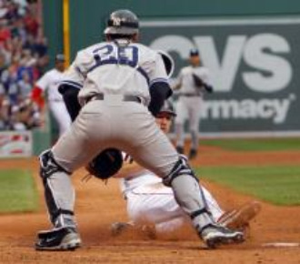 Imagen del ltimo partido entre Red Sox y Yankees.