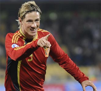 Fernando Torres logr un hat-trick en 17 minutos