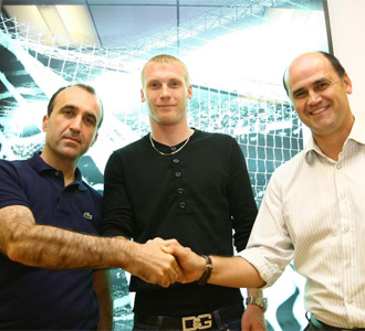 Mathieu, con Fernando y Javier Gmez