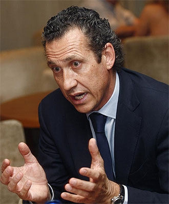Jorge Valdano, durante una entrevista