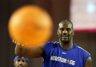 El pvot Shaquille O'Neal