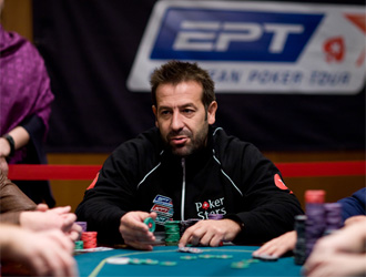 Juanma Pastor, durante una partida del European Poker Tour