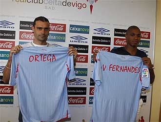 Sergio Ortega y Vasco Fernandes durante su presentacin.