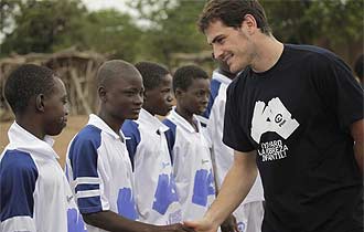 Casillas ya ha estado en Mali.