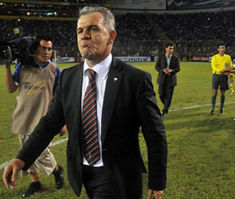 Javier Aguirre, en el partido Mxico-Panam en la Copa de Oro