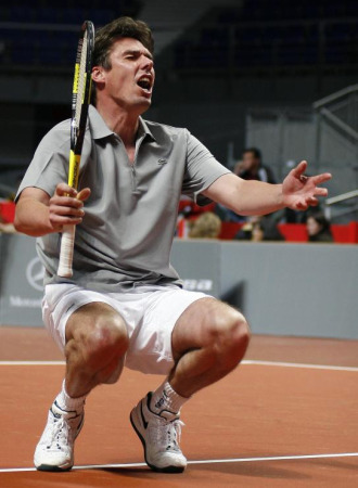 Michael Stich durante el Masters Senior de Madrid 2007.