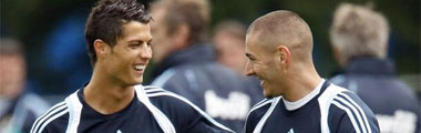 Cristiano Ronaldo y Benzema