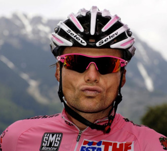 Danilo Di Luca en el pasado Giro de Italia.