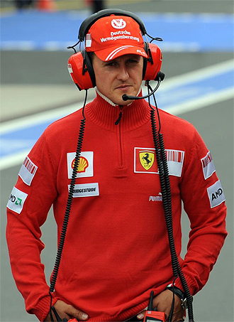 El ex piloto alemn Michael Schumacher.