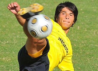 Facundo Roncaglia, jugador del Boca Juniors