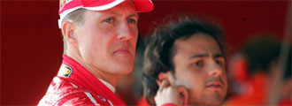 Massa y Schumacher