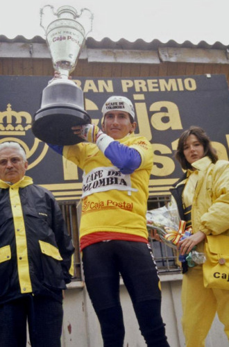 'Lucho' Herrera en la Vuelta a España de 1987.