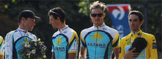 Contador, con Astana
