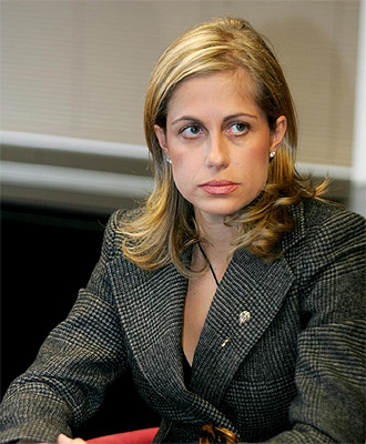 Mariola Hoyos, ex presidente de la Fundacin del Valencia