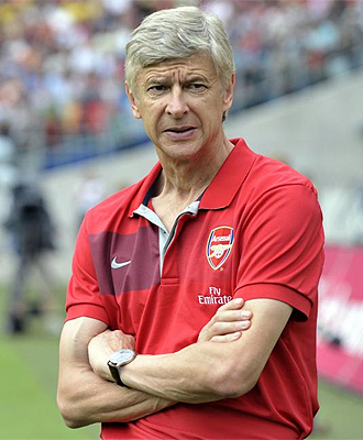 Arsene Wenger, tcnico del Arsenal
