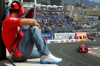 Michael Schumacher, como asesor de Ferrari.