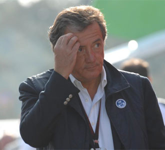 Giancarlo Minardi, en el GP de Italia de hace unas temporadas