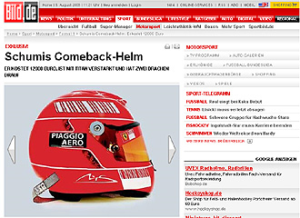 Pgina web del diario 'Bild'.