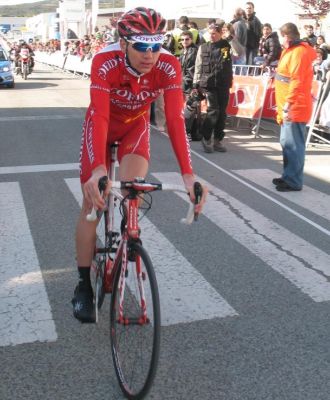 Rein Taarama en la ltima etapa del Tour de L'Ain.